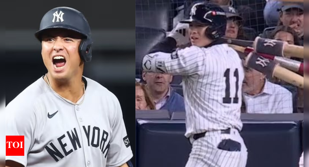 Why is Anthony Volpe warming up with three bats? Inside Yankees’ star hitting struggles and shoulder injury | MLB News