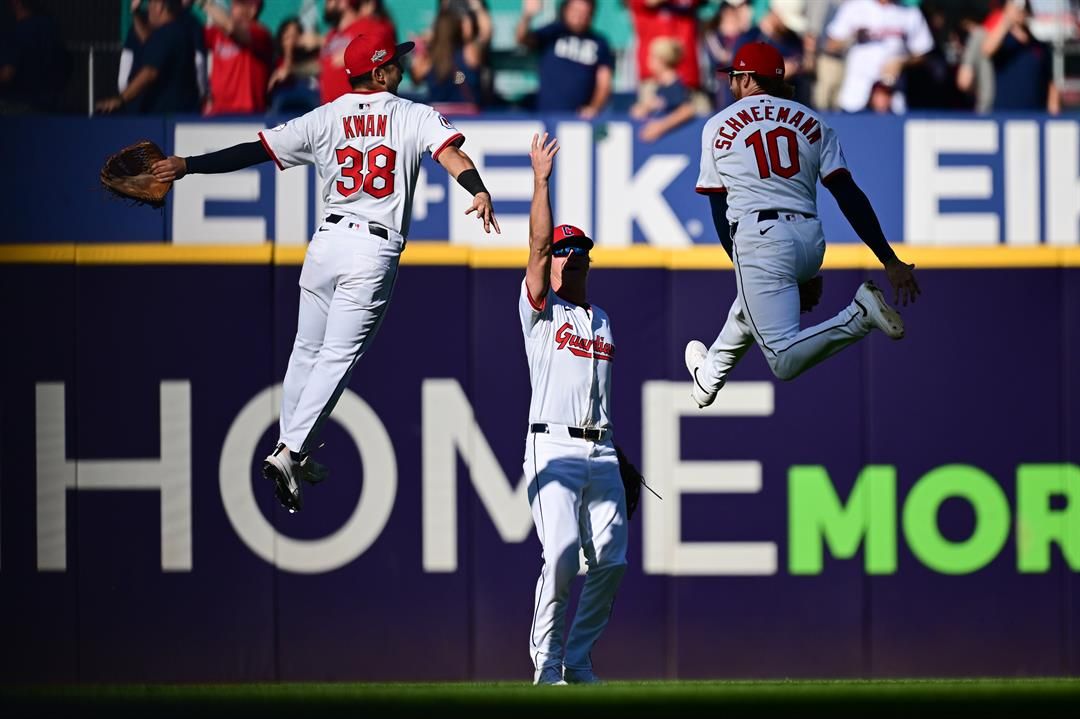 Rocchio, Naylor power 5-run eighth inning as Guardians beat Tigers 6-1 to even AL Wild Card Series