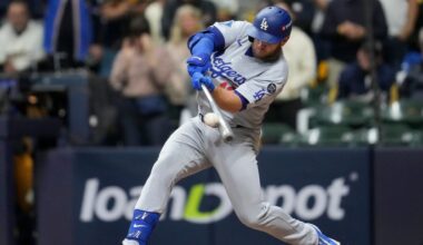 Max Muncy sets Dodgers record by hitting his 14th career postseason homer