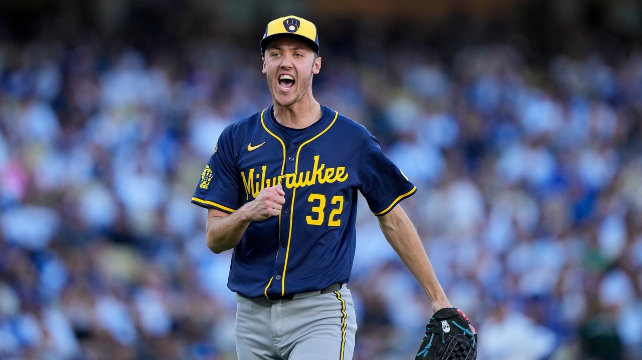 Misiorowski's velocity drops in 6th inning and Brewers' chances against Dodgers dim