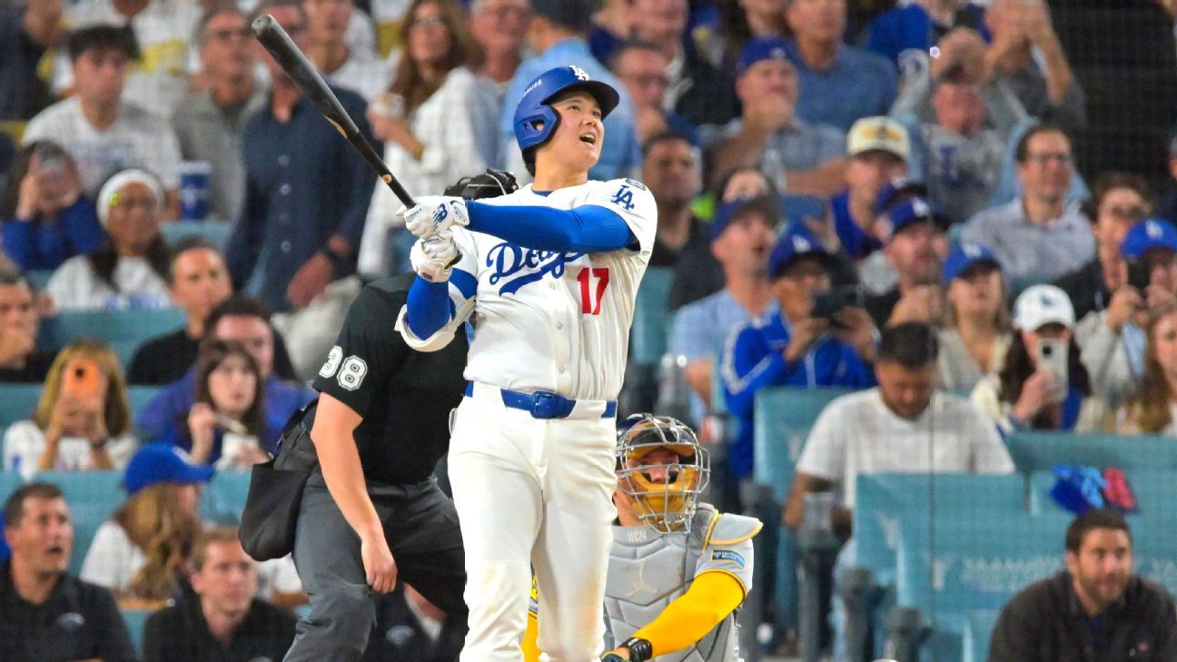 Ohtani's epic 2-way show sparks Dodgers' NLCS sweep of Brewers