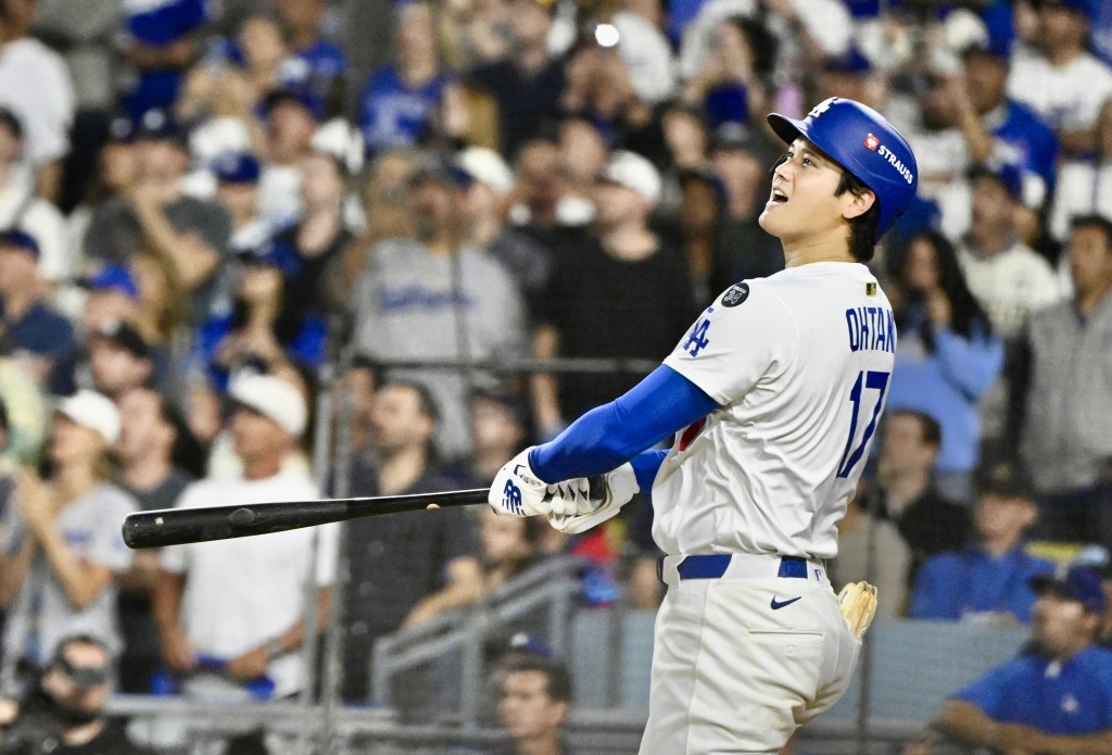 Shohei Ohtani has epic night as Dodgers sweep Brewers, return to World Series – Orange County Register