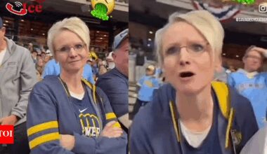Brewers ‘Karen’ fired after viral video identifies her as Shannon Kobylarczyk in racist rant at Dodgers supporter and U.S. war veteran | MLB News