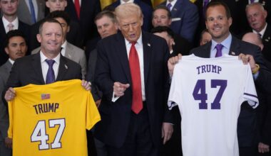 Trump honors '25 college baseball champs LSU, LSU-Shreveport