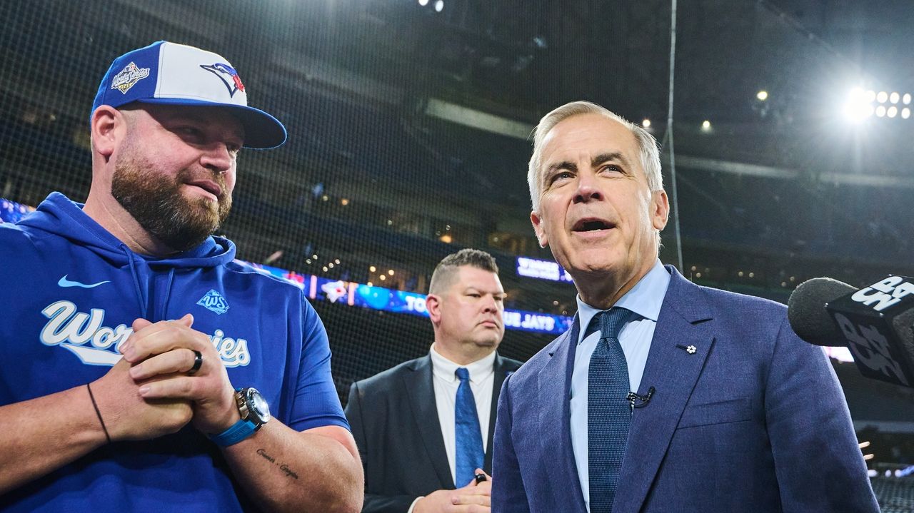 Carney challenges Trump to make a bet on the World Series as Canada's team plays the Dodgers