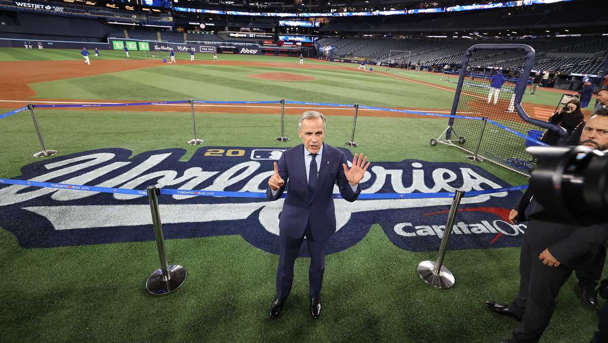 Mark Carney challenges Trump to World Series bet