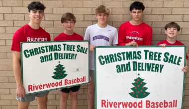Riverwood Baseball's 31st annual Christmas tree sale