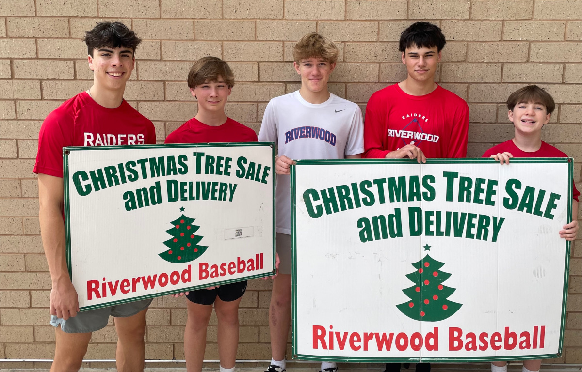 Riverwood Baseball's 31st annual Christmas tree sale