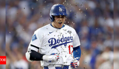 Shohei Ohtani becomes the only player in MLB postseason history to be intentionally walked four times in a single game | MLB News