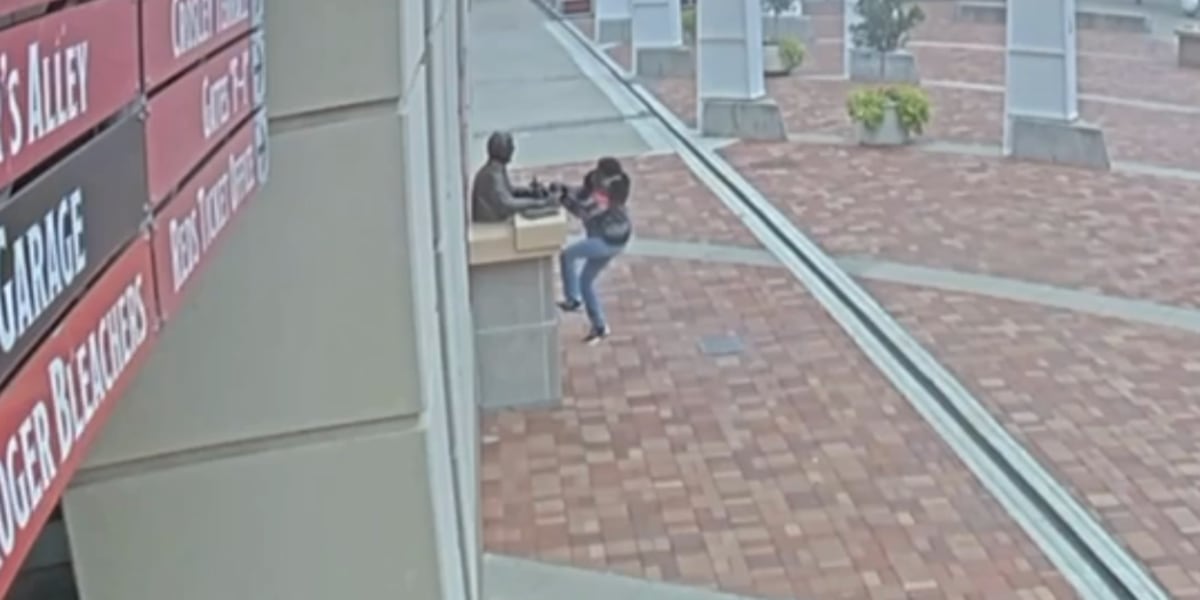 Teen arrested for vandalizing Marty Brennaman Statue