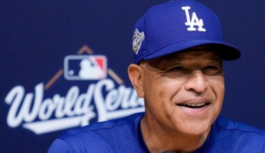 Dodgers' Roberts against extending ghost runner to postseason. Blue Jays' Schneider not sure