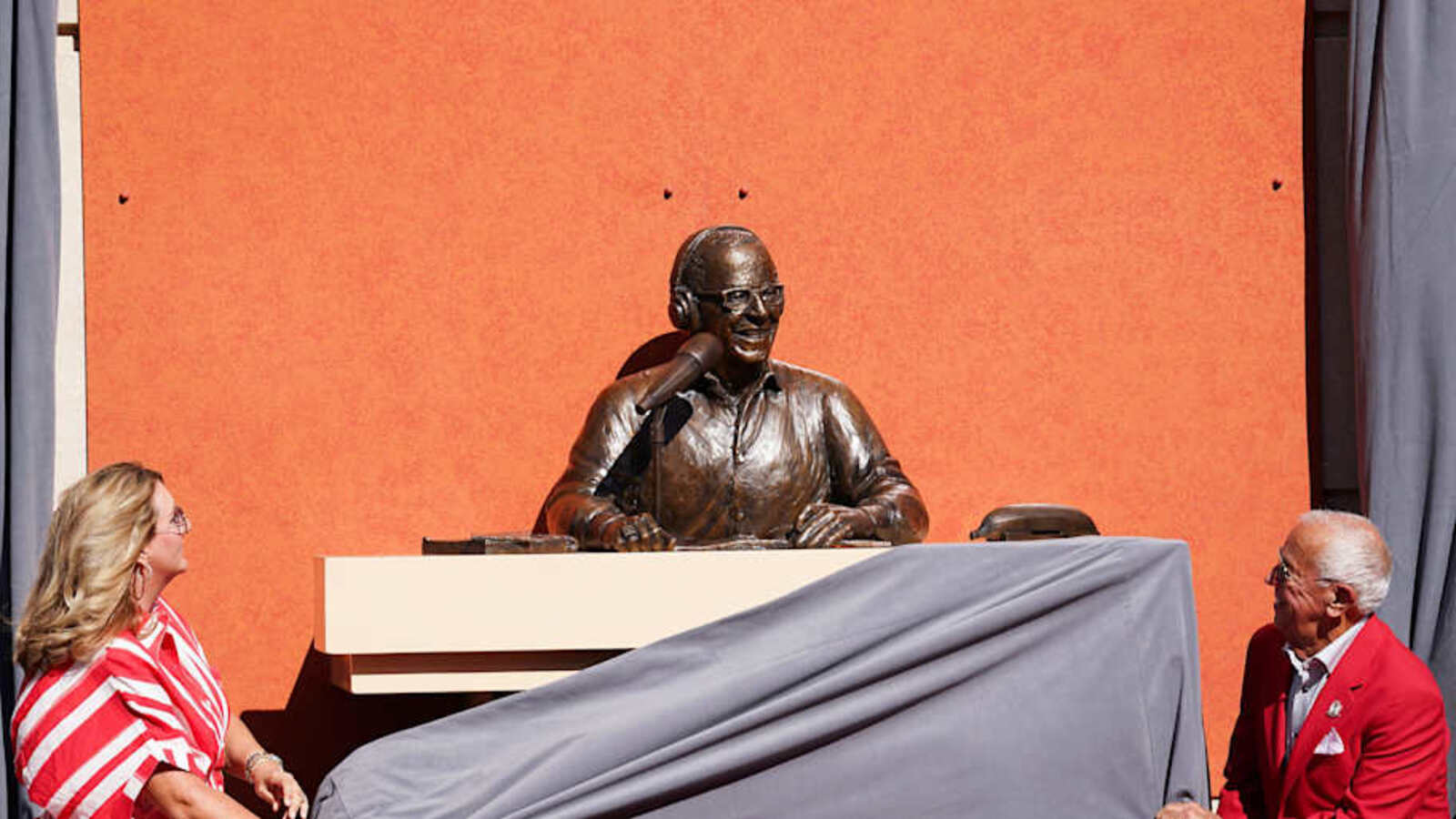 13-Year-Old Arrested After Marty Brennaman Statue Vandalized Outside of Reds' Stadium