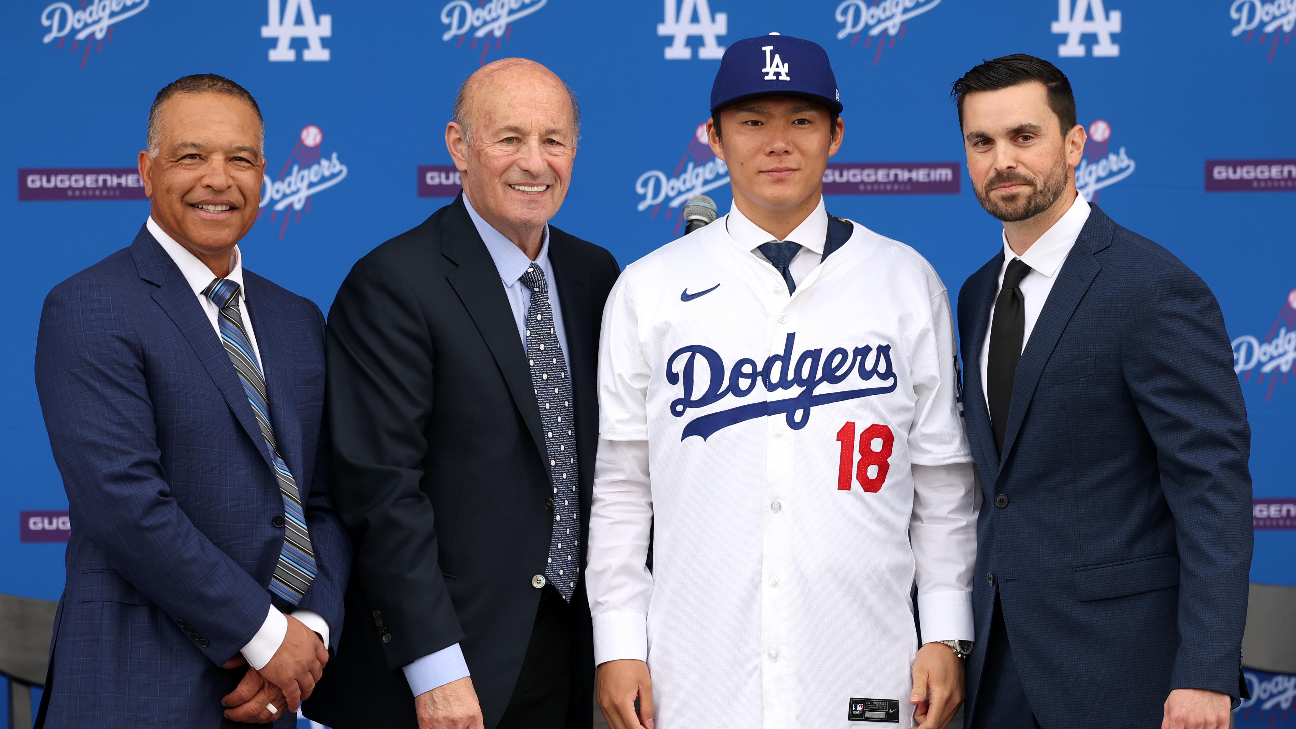 MLB: DEC 27 Dodgers Introduce Yoshinobu Yamamoto