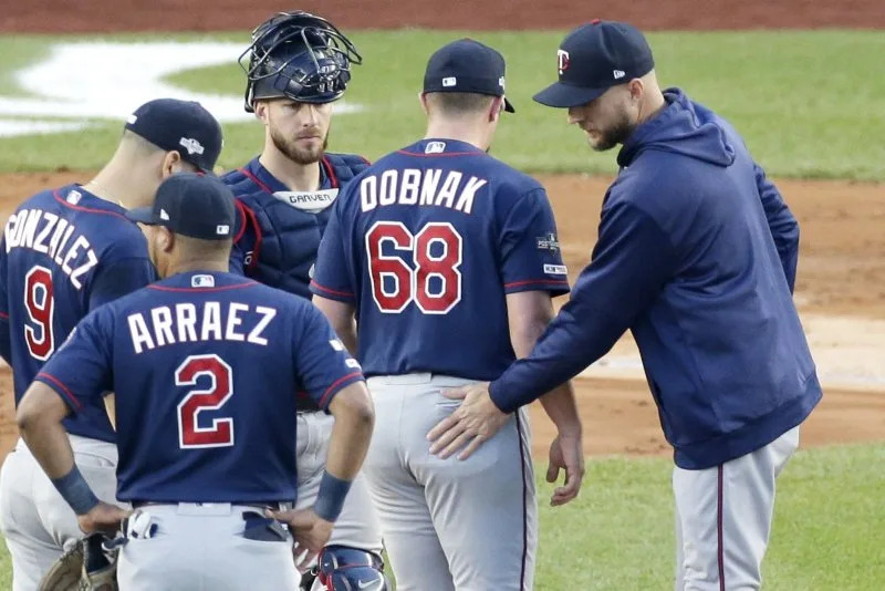 Minnesota Twins manager Rocco Baldelli was hired in 2019. File Photo by John Angelillo/UPI