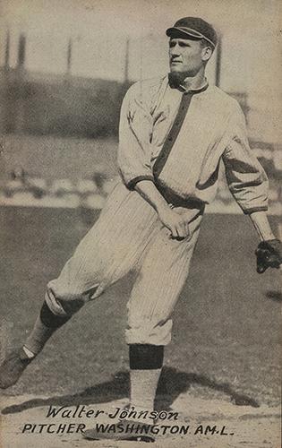 Walter Johnson (Trading Card Database)