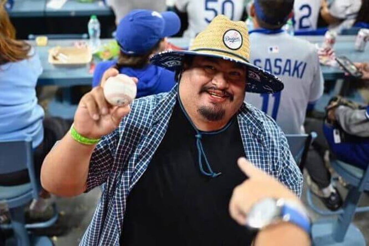 Meet the Dodgers fan who caught Teoscar Hernández’s home run in ‘meant-to-be moment’