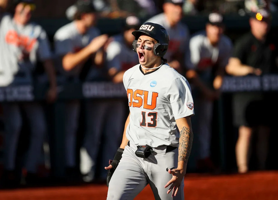 Oregon State infielder Aiva Arquette was taken by the Miami Marlins with the seventh overall pick in the 2025 MLB Draft.