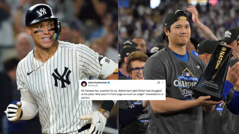 Yankees Fans Divided After Former Pitcher Questions Why Shohei Ohtani Isn’t Criticized Like Aaron Judge For Poor Performances