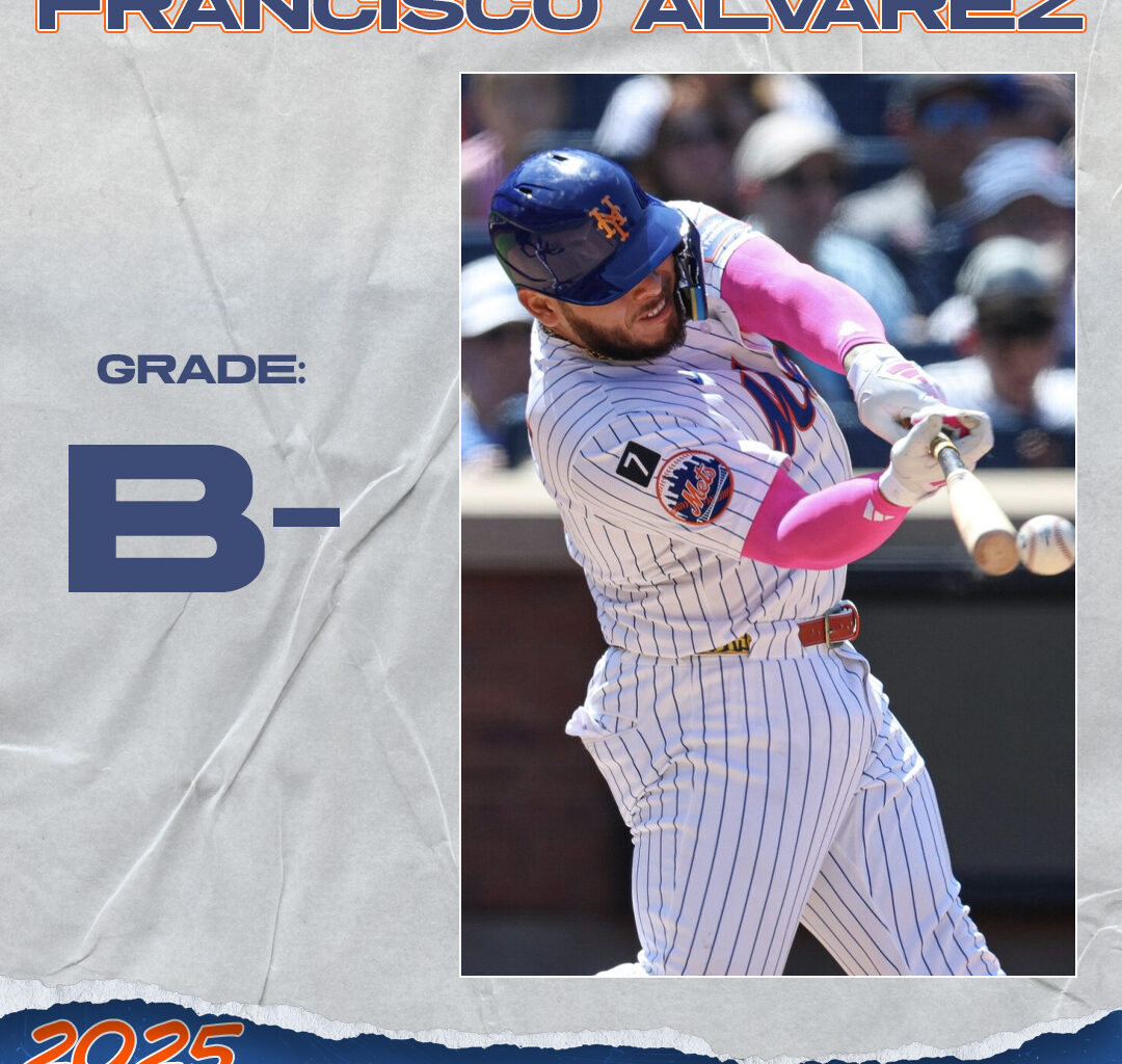 2025 Report Card: Francisco Alvarez, C