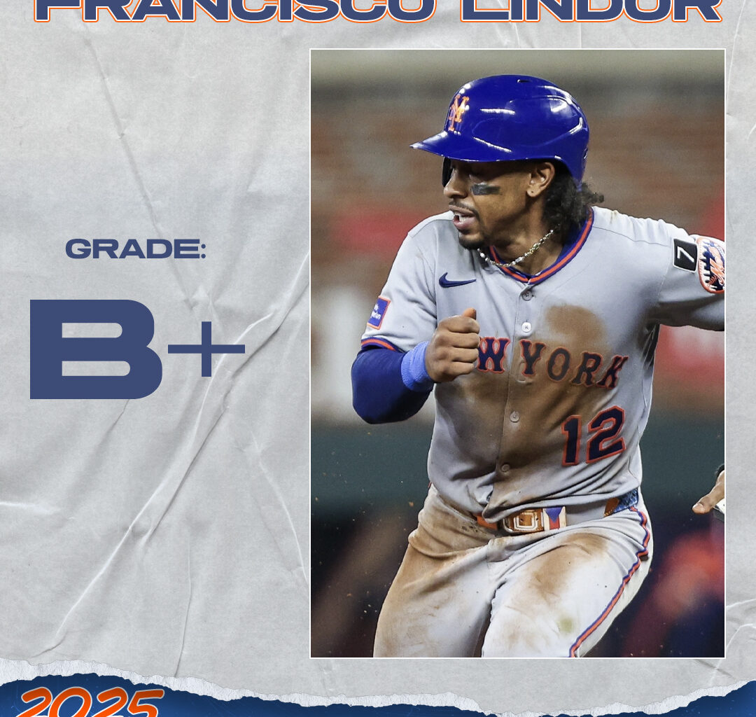 2025 Report Card: Francisco Lindor, SS