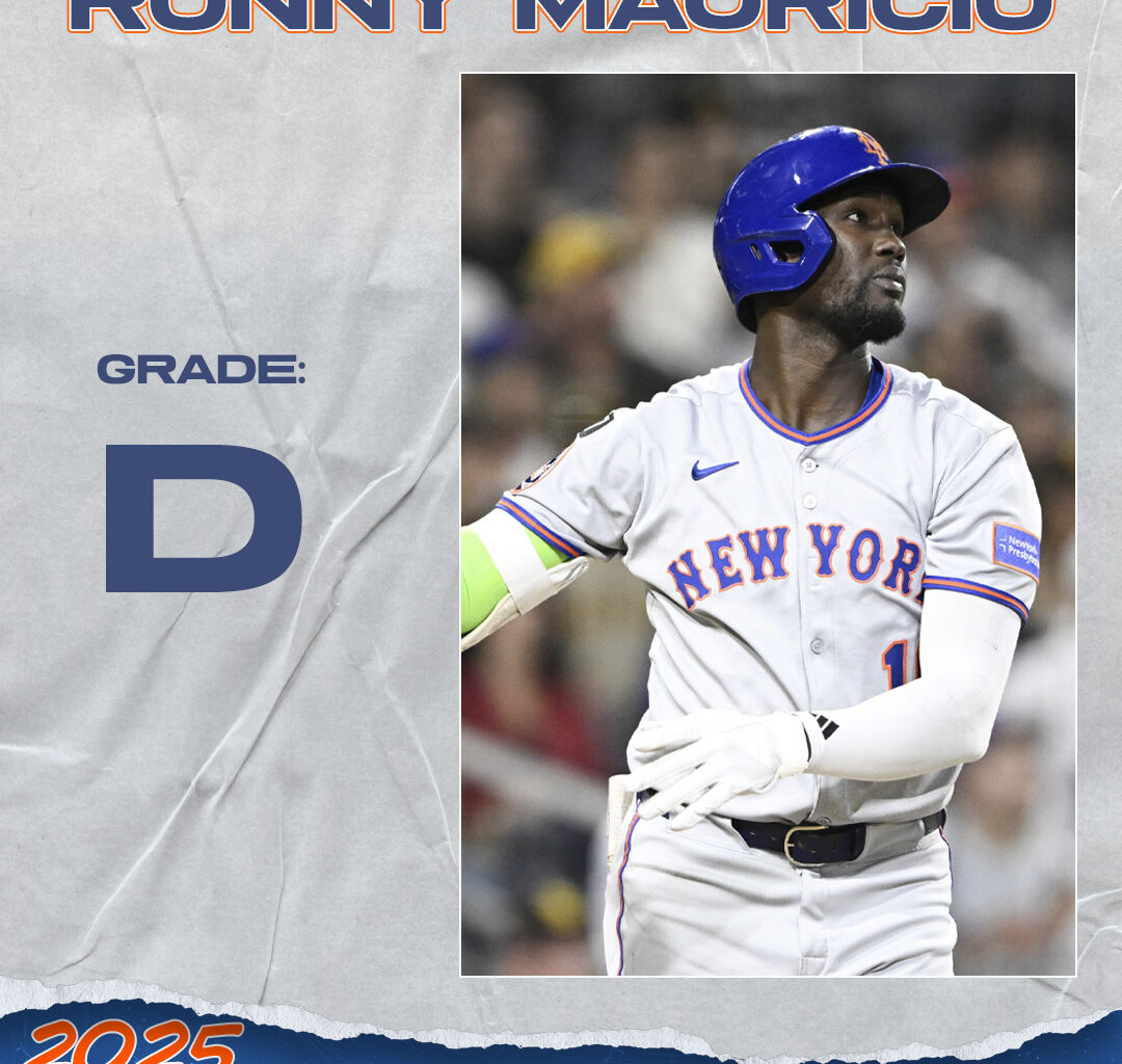 2025 Report Card: Ronny Mauricio, INF