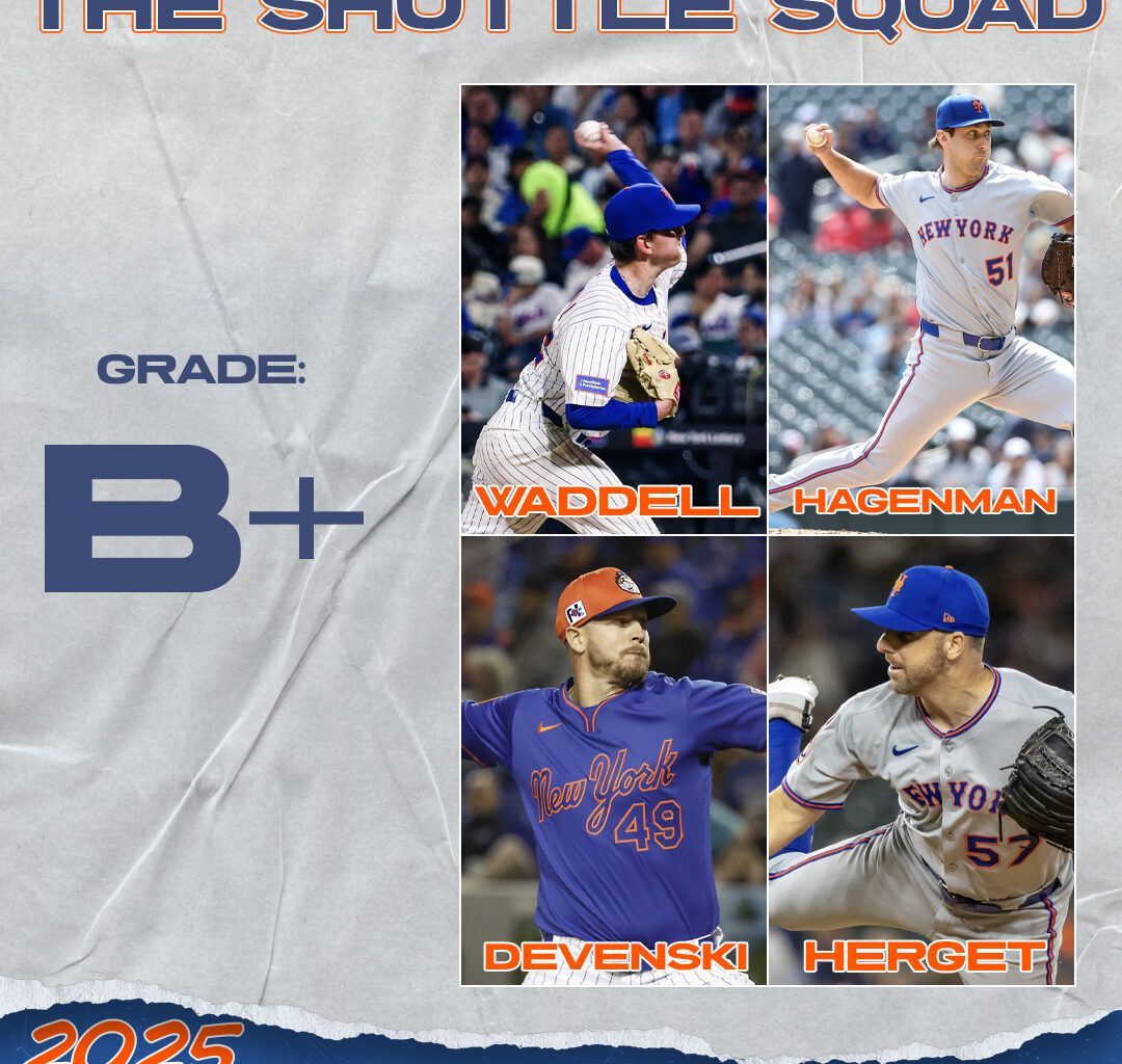 2025 Report Card: Bullpen Shuttle Squad