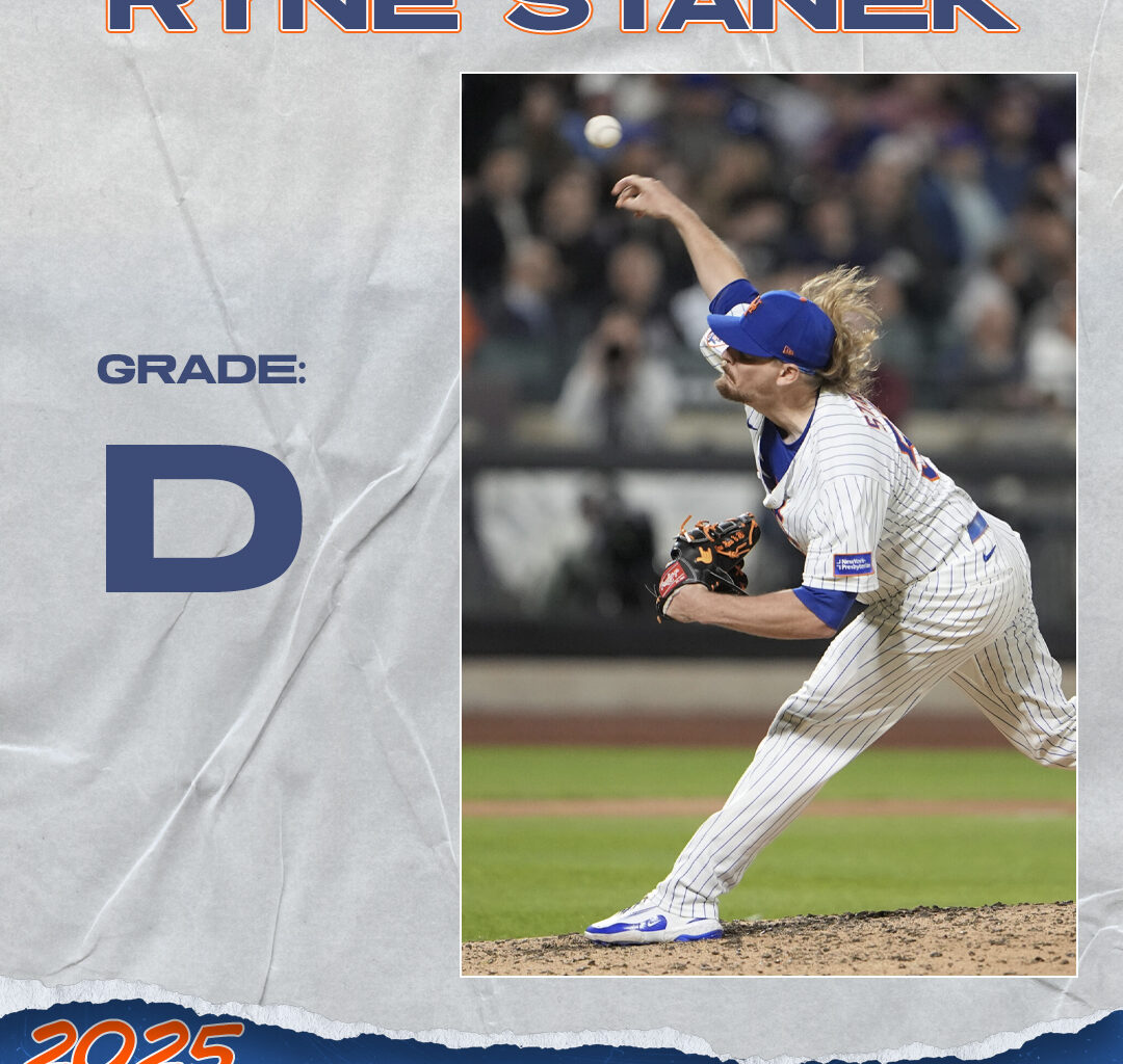 2025 Report Card: Ryne Stanek, RHP