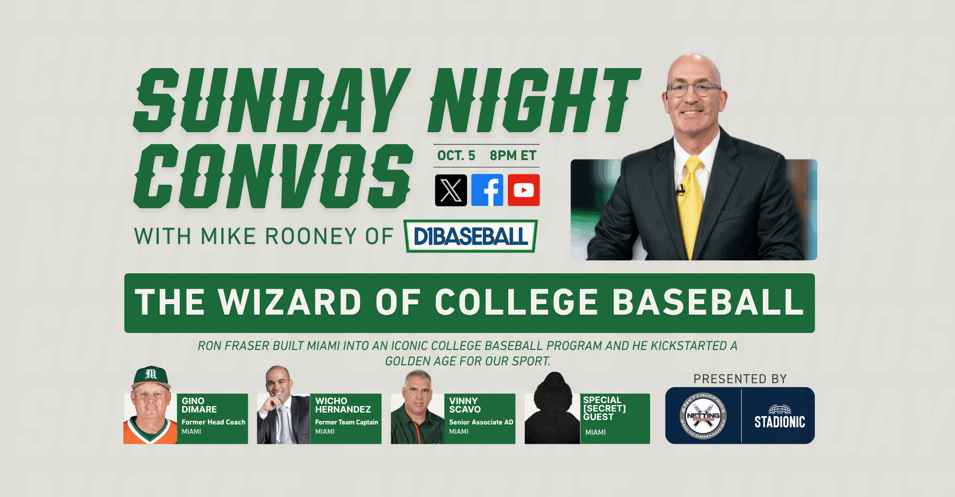 The Wizard of College Baseball [Sunday Night Conversations] • D1Baseball