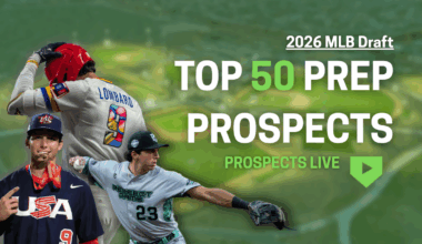 2026 MLB Draft: Top 50 Prep Prospects