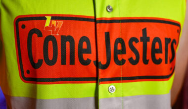 Former Aviators and now Athletics first baseman Nick Kurtz wearing the team's Cone Jesters "Wha ...