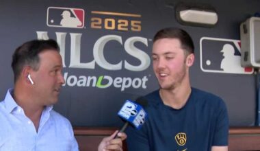 NLCS Game 4 preview with Brewers rookie phenom Jacob Misiorowski