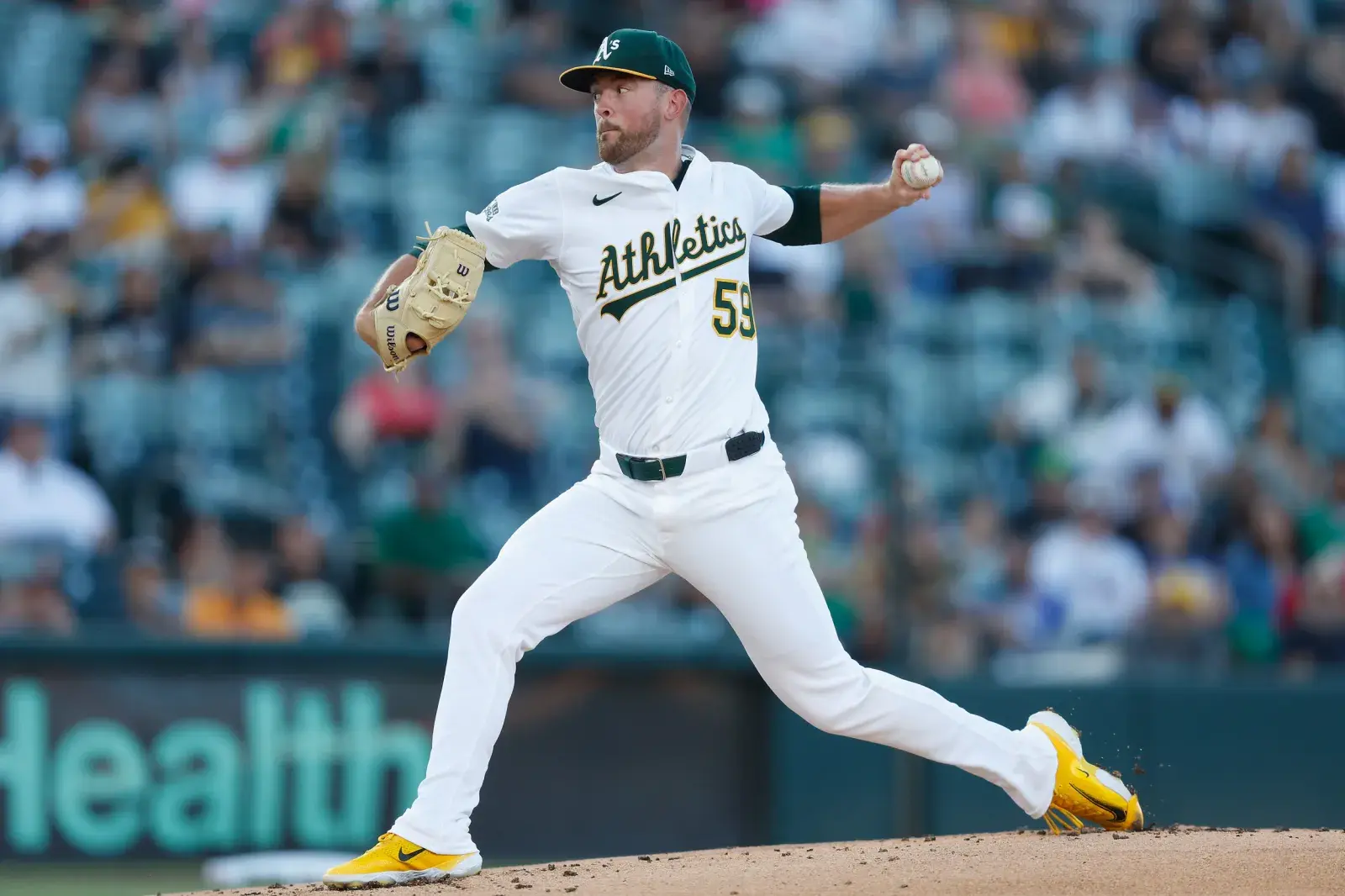 Athletics pitcher Jeffrey Springs