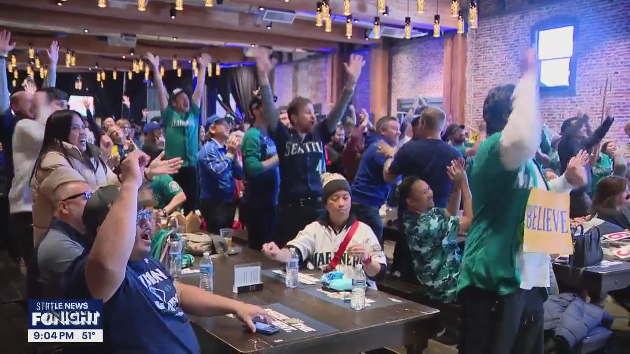 'Party animals' cheer Seattle Mariners to victory in ALCS Game 2