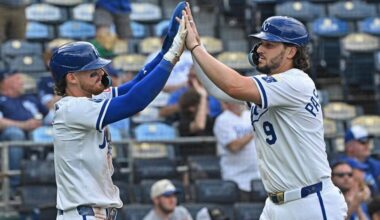 Bobby Witt Jr., Vinnie Pasquantino share special messages for Royals fans