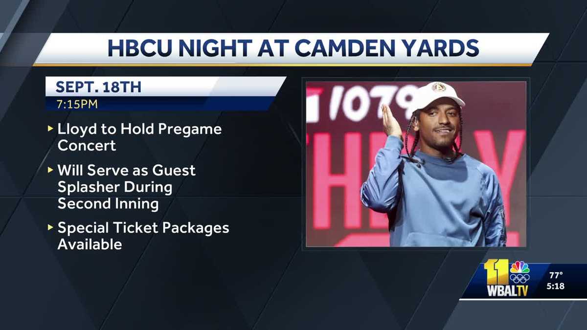 R&B star Lloyd to perform before Orioles game
