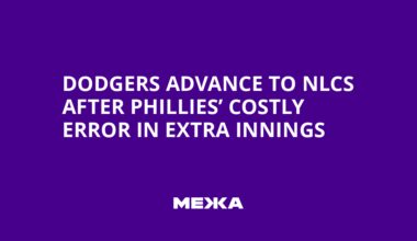 Dodgers Advance to NLCS After Phillies’ Costly Error in Extra Innings | Ukraine news
