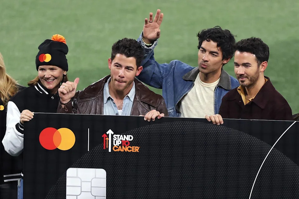The Jonas Brothers are ambassadors for Stand up to Cancer (Getty Images)