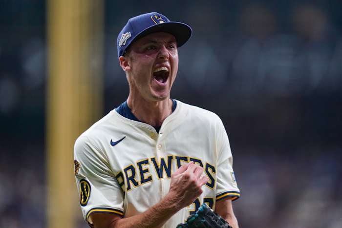 Brewers rookie Jacob Misiorowski hits 104.3 mph while throwing 3 innings of shutout relief