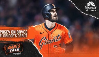 Why Bryce Eldridge’s Giants stint left Buster Posey impressed – NBC Sports Bay Area & California