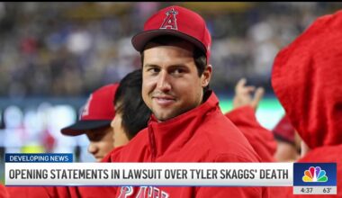 Tyler Skaggs’ family blames LA Angels for his death – NBC Los Angeles