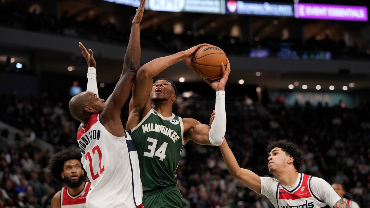 Watch highlights of the Bucks’ 133-120 win over the Wizards – NBC 7 San Diego