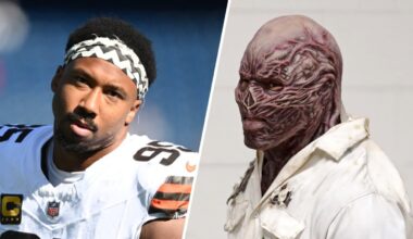 Why NFL star Myles Garrett loves Halloween – NBC 7 San Diego