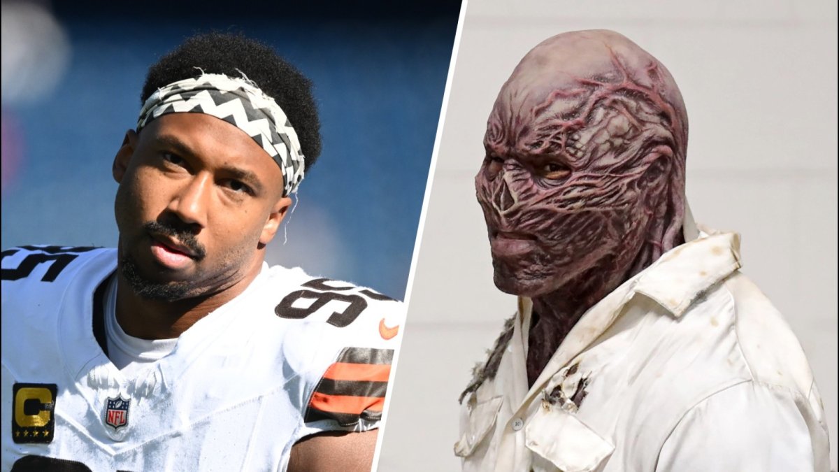 Why NFL star Myles Garrett loves Halloween – NBC 7 San Diego