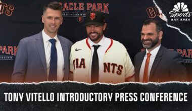 Tony Vitello introduced as new Giants manager at Oracle Park – NBC Sports Bay Area & California