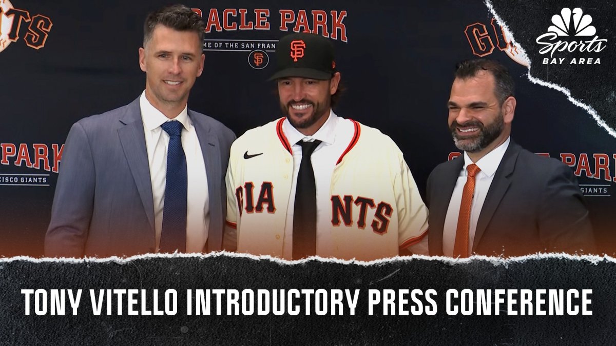 Tony Vitello introduced as new Giants manager at Oracle Park – NBC Sports Bay Area & California