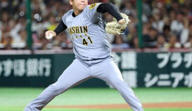 Tigers pitcher Shoki Murakami perseveres in Fukuoka, turning rocky start into ‘amazing’ outing