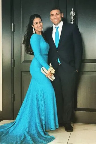 jaynaylor10/Instagram Chantel Collado and Josh Naylor in high school