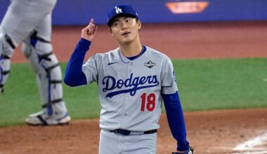 Yoshinobu Yamamoto throws complete game as Dodgers even World Series vs. Blue Jays