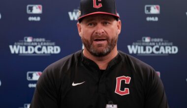 What Stephen Vogt said after the Guardians’ 2-1 loss to the Tigers in AL wild card Game 1: Transcript