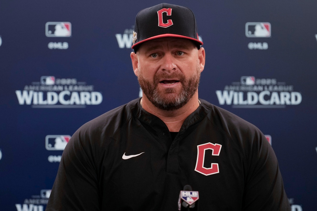 What Stephen Vogt said after the Guardians’ 2-1 loss to the Tigers in AL wild card Game 1: Transcript